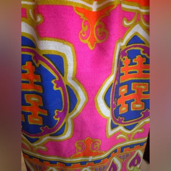 Vntg Alice of California 1960s wrap skirt - Picture 10 of 14